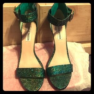 ✨Steve Madden Aquamarine Heels✨