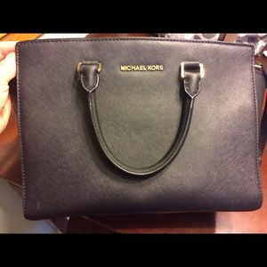 Michael Kors Large Saffiano Satchel