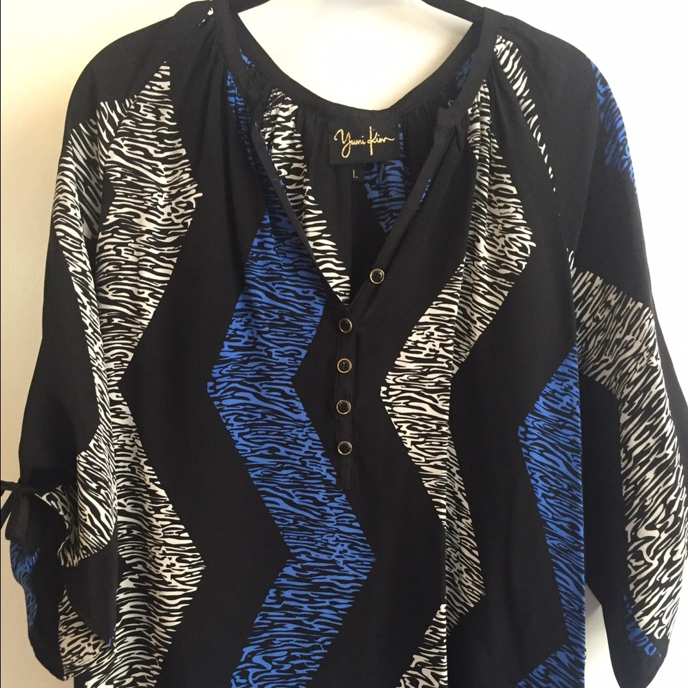 SOLD Yumi Kim zebra blouse