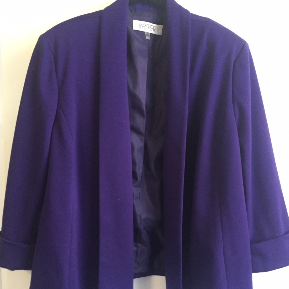 SOLD NWOT purple blazer