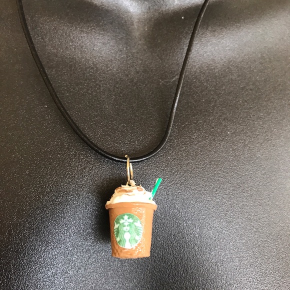 Starbucks handmade coffee necklace - Picture 4 of 7