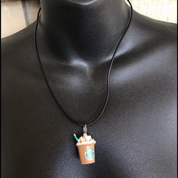 Starbucks handmade coffee necklace - Picture 5 of 7