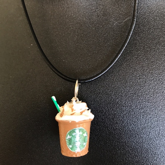 Starbucks handmade coffee necklace - Picture 6 of 7