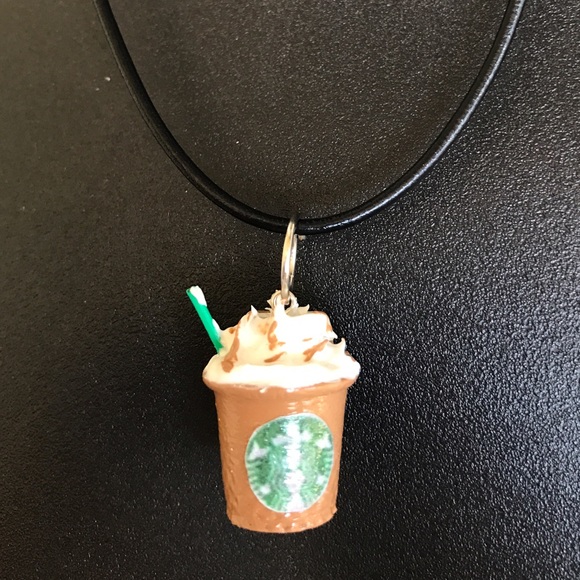 Starbucks handmade coffee necklace - Picture 7 of 7