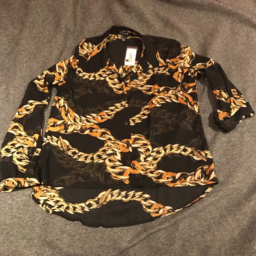 Women's chain blouse