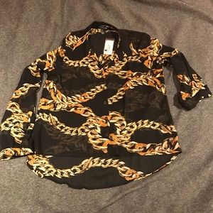 Women's chain blouse