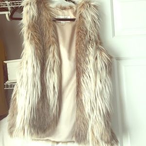 Beautiful faux fur vest