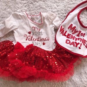 Baby Valentine's Day outfit