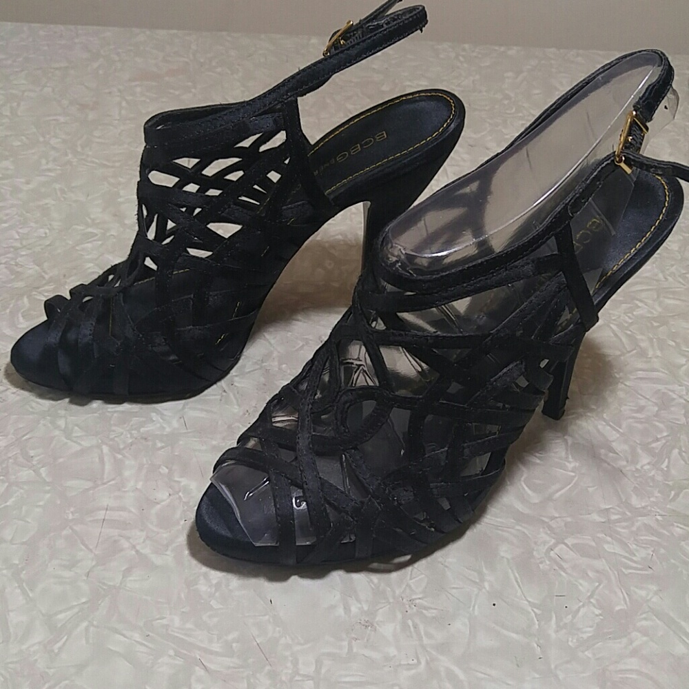 BCB GENERATION Black Mules Size 7 B - Picture 1 of 4
