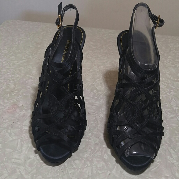 BCB GENERATION Black Mules Size 7 B - Picture 2 of 4