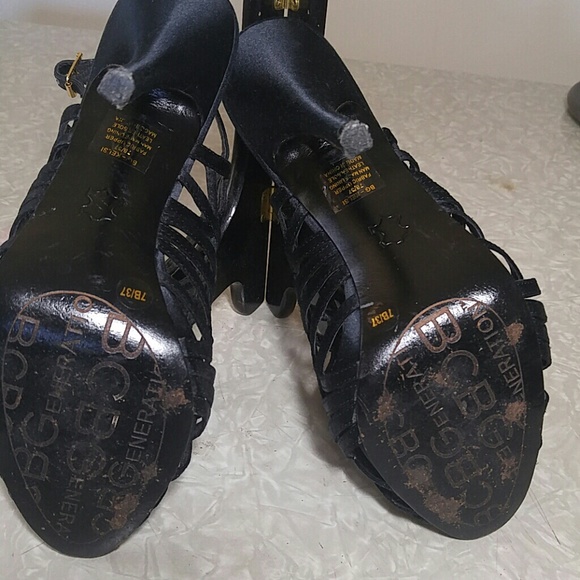 BCB GENERATION Black Mules Size 7 B - Picture 4 of 4