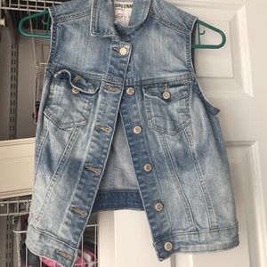 Denim vest
