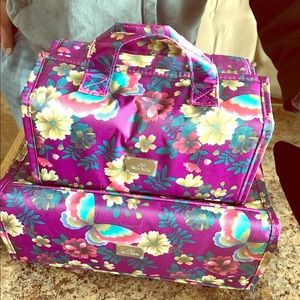 Joy Mangano's Better Beauty Case! Floral pattern
