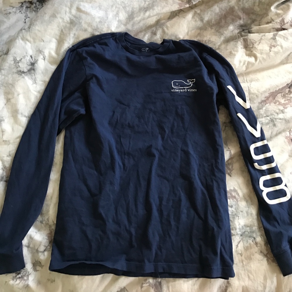 Vineyard Vines American Flag Long Sleeve