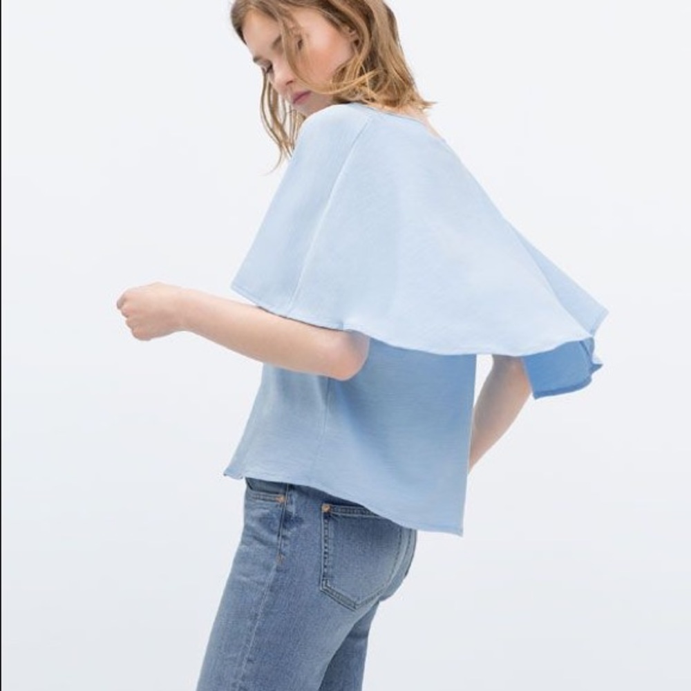 Zara double layer t-shirt