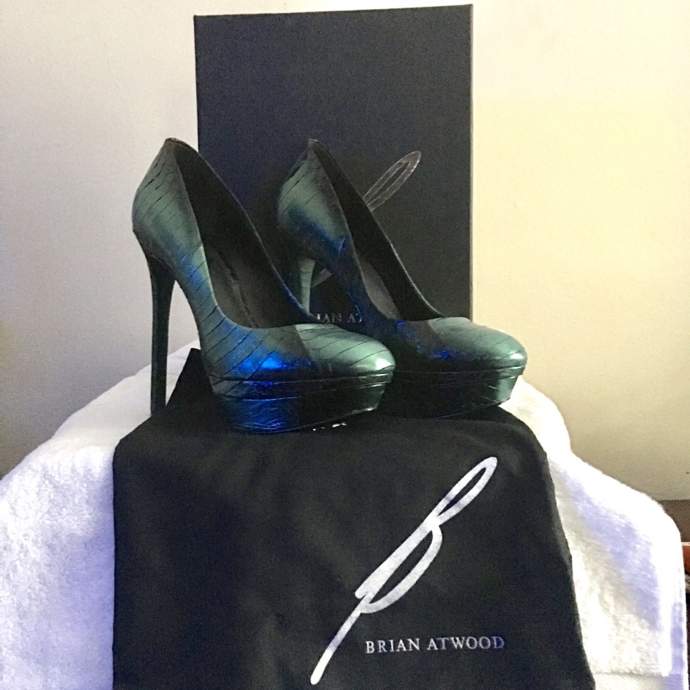 B Brian Atwood Platform Stiletto