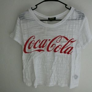 Wet Seal coca cola graphic tee