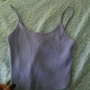 super cute soft purple crop top