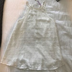 Francesca's white top