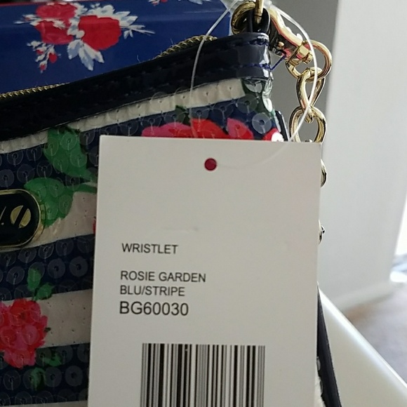 Betsey Johnson Rosie Garden Wristlet - Picture 3 of 4