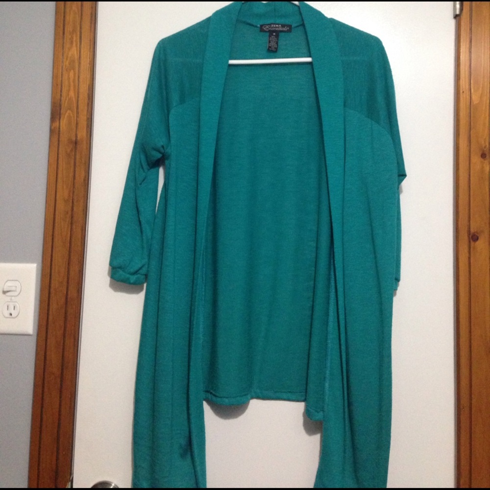 Green Cardigan