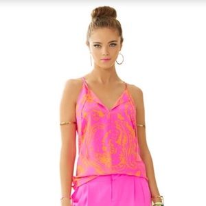 Lilly Pulitzer Silk Finn Top