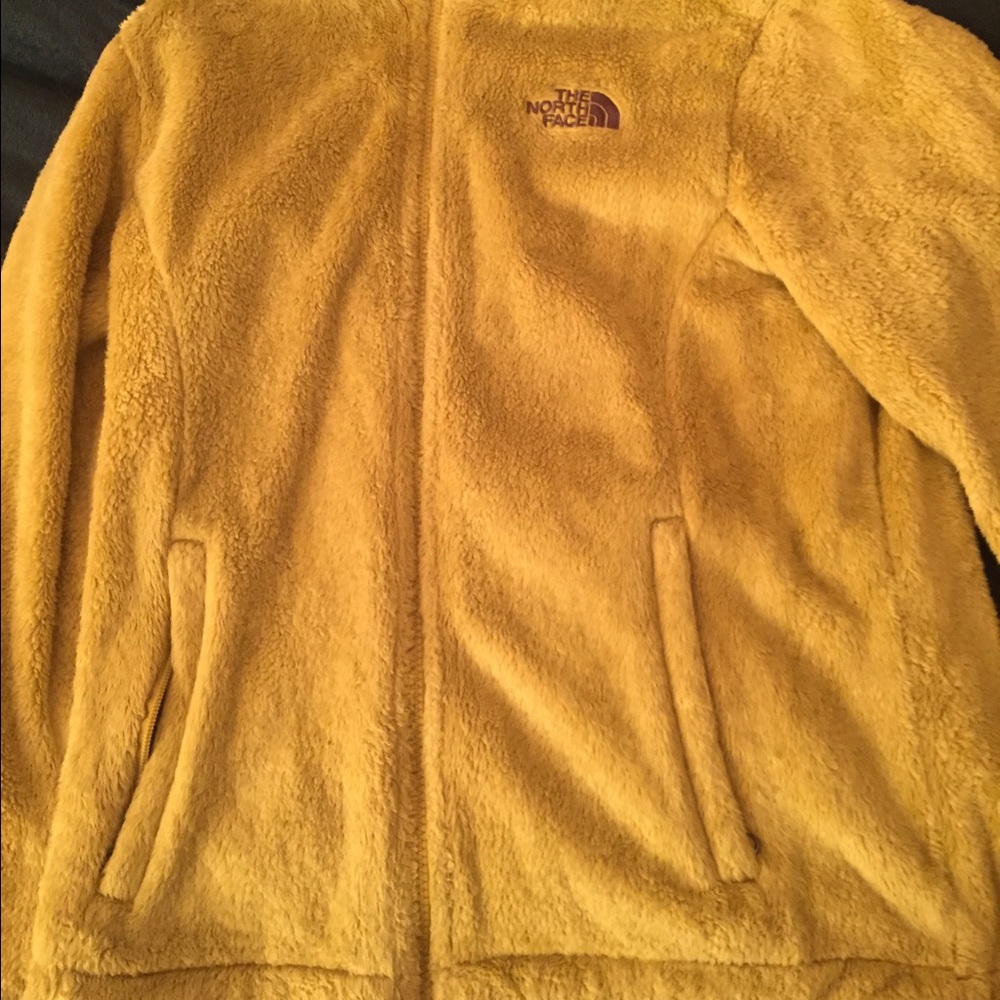 North face zip jacket