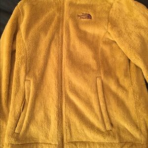 North face zip jacket