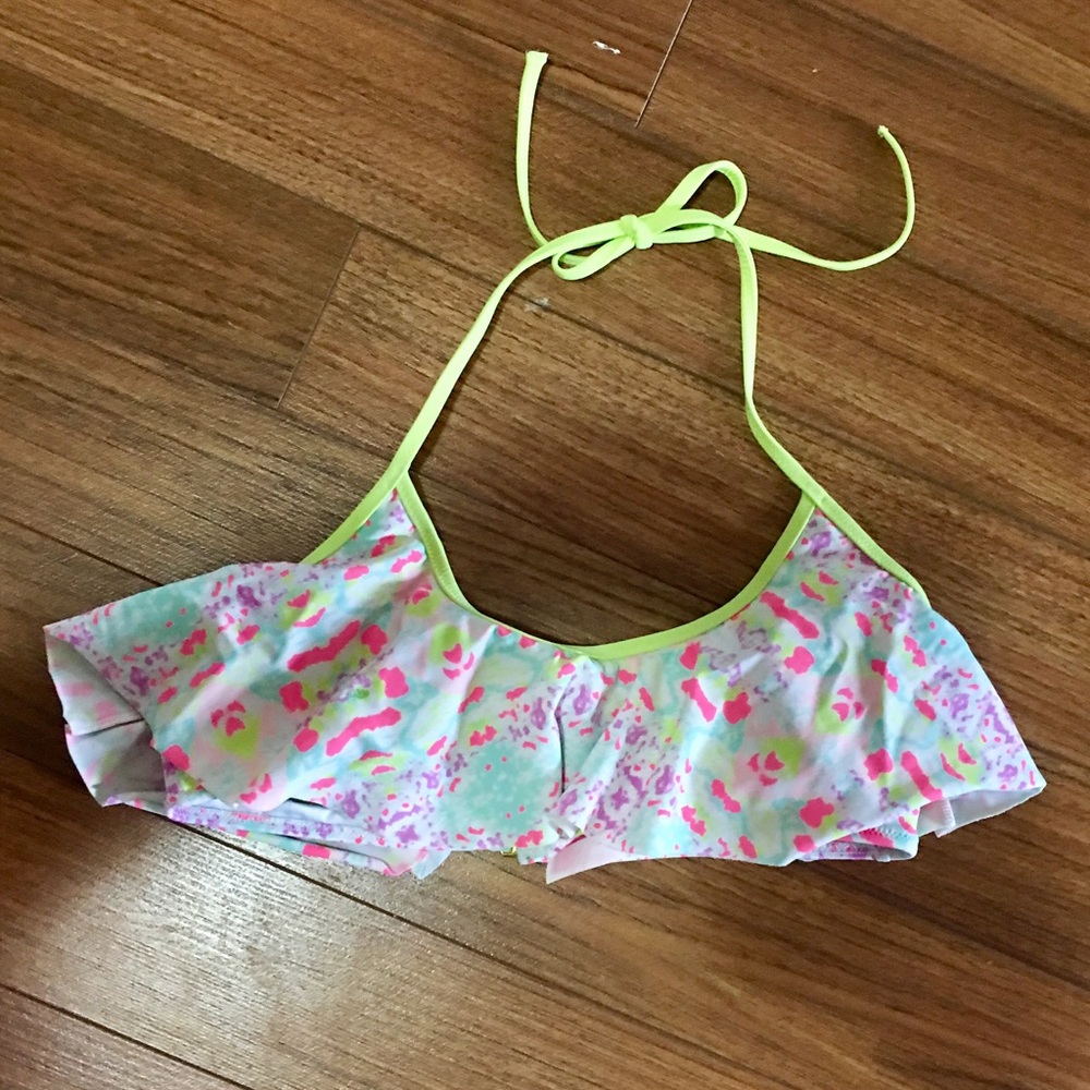 Flouncy Victoria's Secret Halter Bikini Top