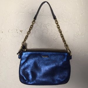 Sparkly ✨ Fossil Clutch/Wristlet