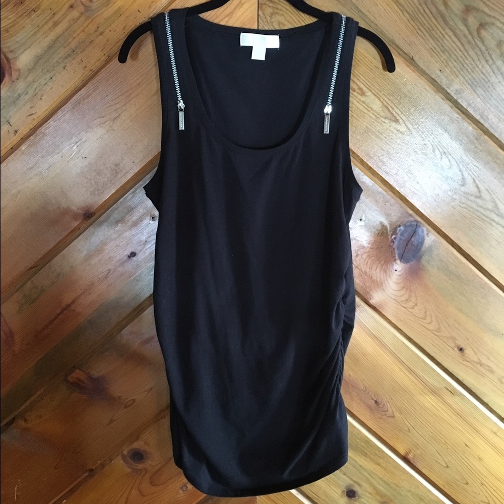 Michael Kors tank top with zipper detail