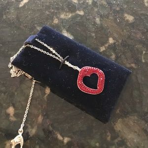 Swarovski heart necklace