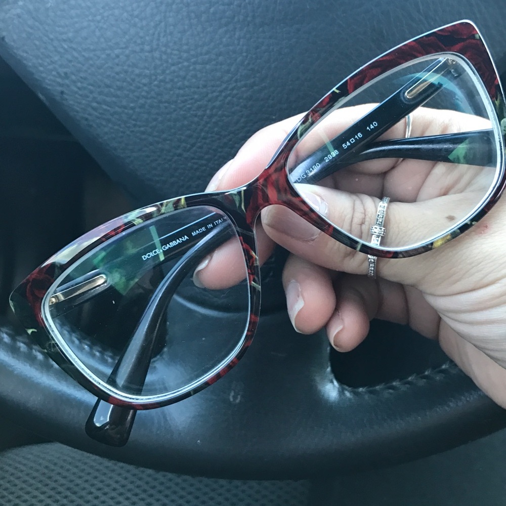 Dolce and Gabbana glasses