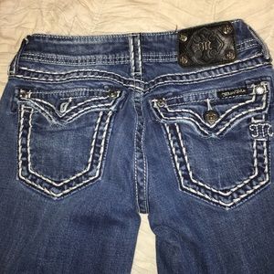 BARELY WORN MISS ME SKINNY JEANS