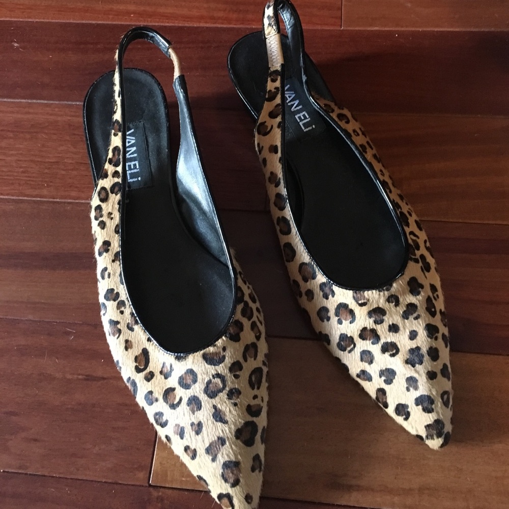 Animal print shoes