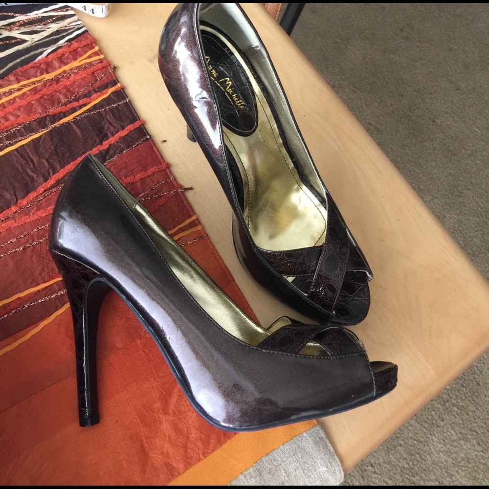Brown heels