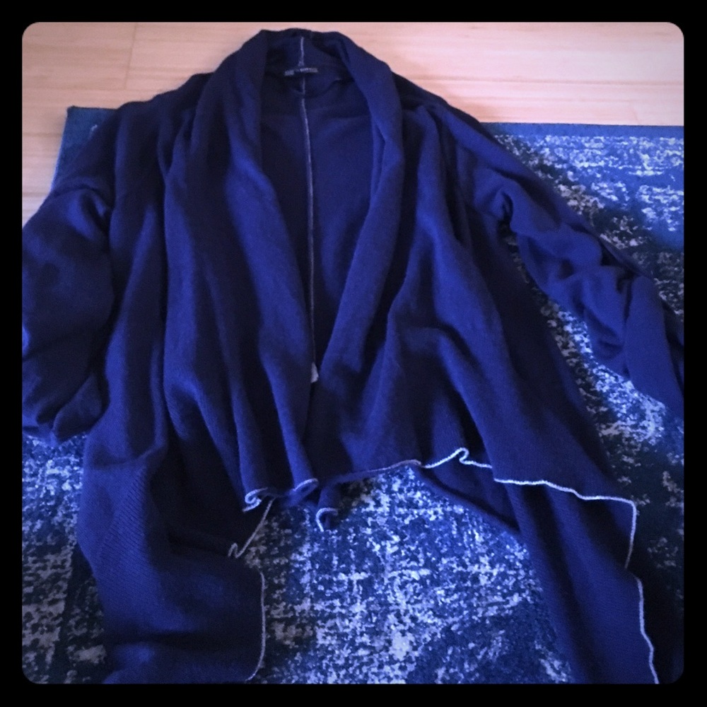 Banana Republic Navy Cardigan EUC