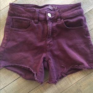 American Eagle High Rise Shorties