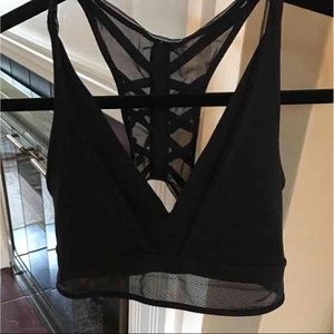 Black Lululemon Sports Bra