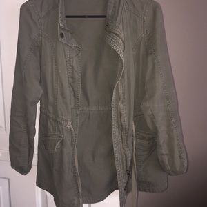 Green cargo jacket