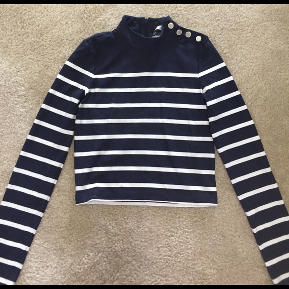 Zara Tops - 💚MUST GO💚ZARA stripes woman shirt top size S