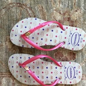 Girls Haviana flip flops