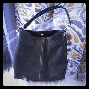 Small gray handbag