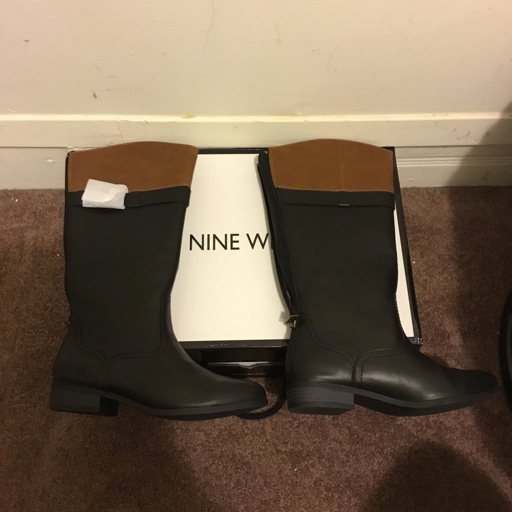 Nine West Black/Brown Boots