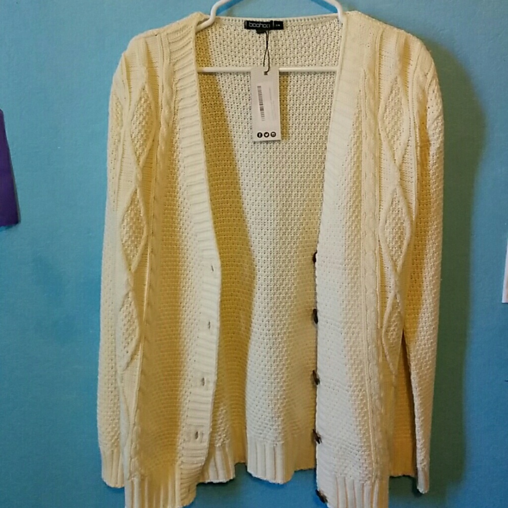 Chunky boyfriend cardigan