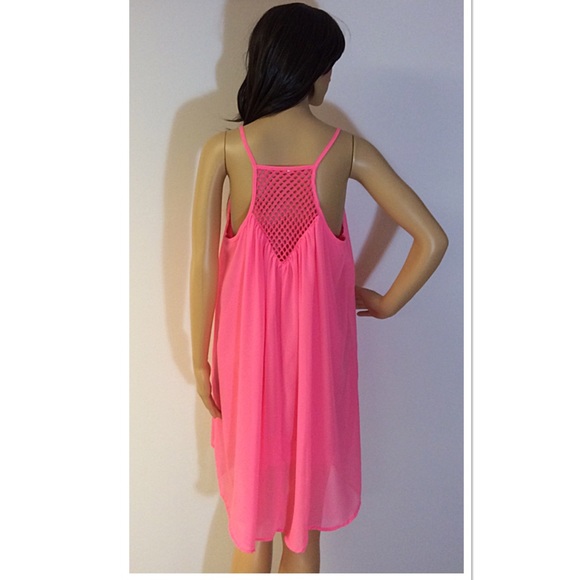 SZ MEDIUM‼️LAST ONE‼️ PINK SUMMER SWING DRESS. - Picture 6 of 7