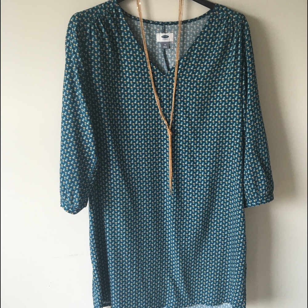 Old Navy printed shift dress