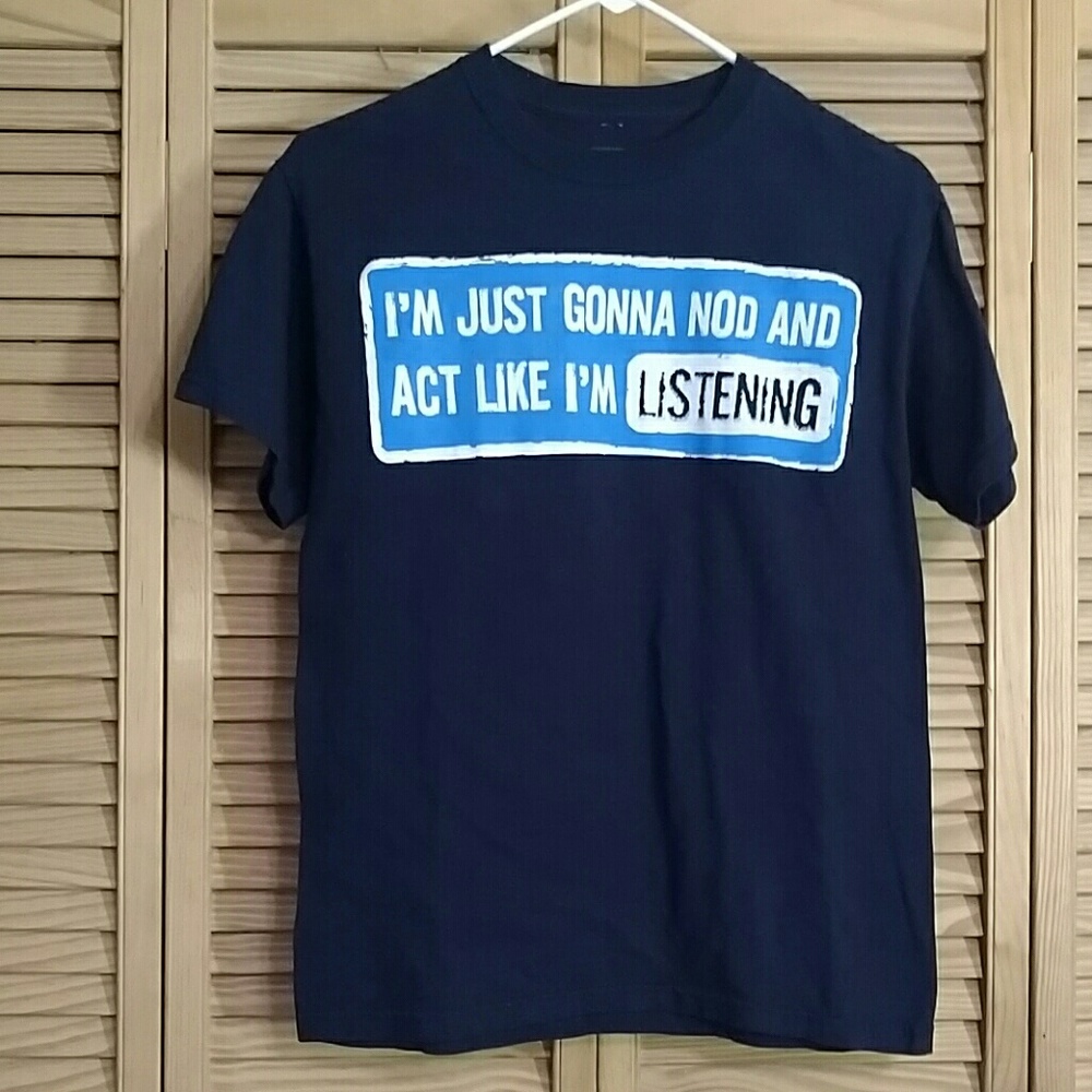 BLUE T-SHIRT SIZE MEDIUM