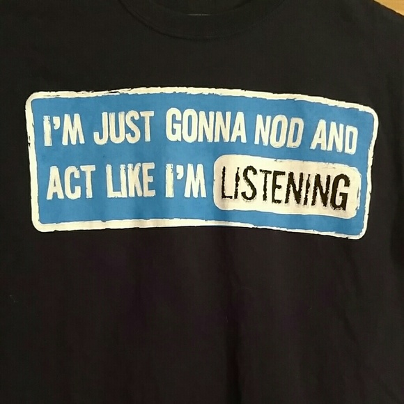 BLUE T-SHIRT SIZE MEDIUM - Picture 2 of 3