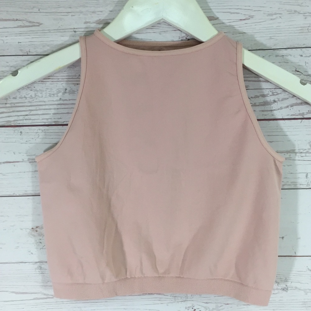 New Free People Women's Rose Sleeveless Crop Top